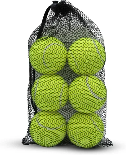 Miniatura 8 de Swingers Pelotas de tenis, pelotas de ejercicio de entrenamiento para mascotas, pelotas de tenis de práctica de alta elasticidad para principiantes