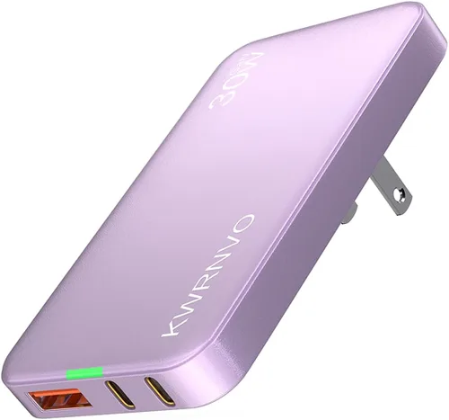 Miniatura 12 de Flat USB Wall Charger, 3 Ports Ultra-Slim Fast Wall Charger for Pixelbook, iPad Pro, iPhone 17/16/15/14 Black