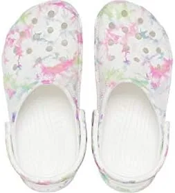 Miniatura 4 de Crocs - Zuecos clásicos de teñido anudado unisex para adultos