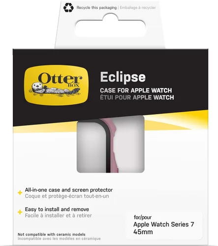 Miniatura 7 de OtterBox Eclipse - Funda para Apple Watch Series 8 y 7 de 1.772 pulgadas, color malva MORGANITE (rosa)