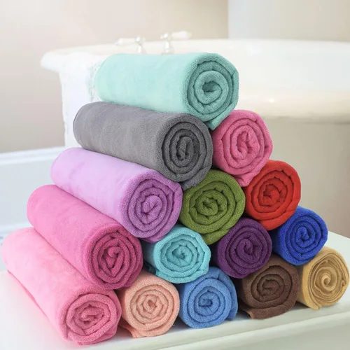 Miniatura 5 de JML Toallas de microfibra, juegos de toallas de baño (paquete de 6, 27 x 55 pulgadas), extra absorbentes, de secado rápido, multiusos, para baño