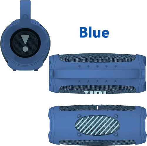 Miniatura 4 de JCHPINE Funda de Silicona para Altavoz Bluetooth Portátil JBL Charge 5, Soporte de Piel Protectora para Accesorios de Altavoz JBL Charge 5