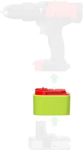 Actualización de adaptador para Craftsman nuevas herramientas de 20 V (tipo V20) a baterías Ryobi de 18 V (sin función de carga) - 1 adaptador solo