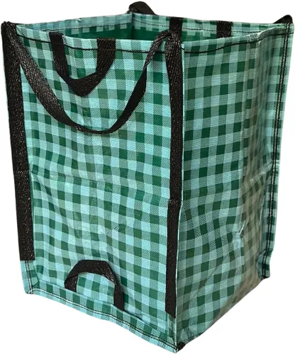 Miniatura 7 de DURASACK Heavy Duty Home and Yard Bags 48-Gallon Reusable Self-Standing Lawn and Leaf Bags Garbage Can with Reinforced Handles, Black