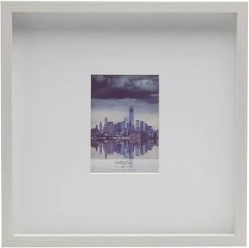 Miniatura 27 de Mikasa Wood Gallery - Marco de pared de 15 x 15 pulgadas, mate a 5 x 7, 16 x 1.57 x 16 pulgadas, nogal