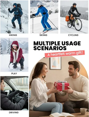Miniatura 6 de AURUZA Guantes de ciclismo con cremallera