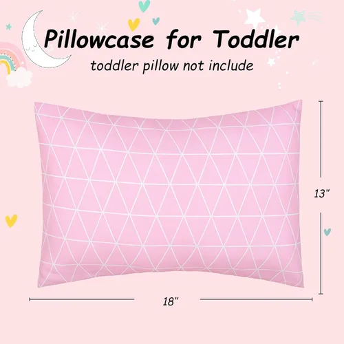 Miniatura 111 de UOMNY - Juego de 2 fundas de almohada para niños, 100 % algodón, funda de almohada, para almohadas de 5.1 x 7.1 pulgadas Búho