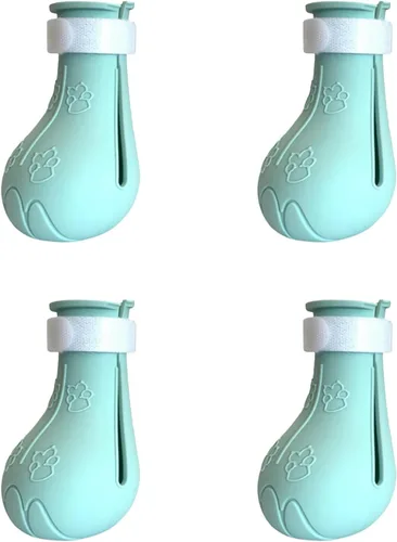 Miniatura 10 de Botas ajustables de silicona a prueba de arañazos para baño y aseo
