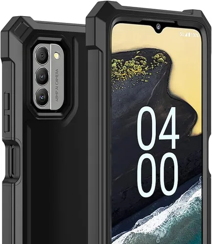 Miniatura 8 de Funda para Nokia C300/Nokia G100 con protector de pantalla, funda para teléfono Nokia C300 N155DL, protección de cuerpo completo frontal y trasera