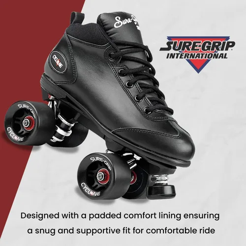 Miniatura 2 de Sure-Grip Cyclone Roller Patín Negro