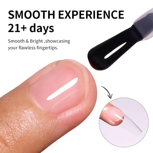 Miniatura 5 de Gel constructor transparente, gel duro espesante de 0.5 fl oz para el hogar, diseño de uñas, salón de bricolaje