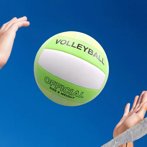 Miniatura 5 de hejhncii Balones de voleibol impermeables para interiores y exteriores, tamaño oficial 5, juego de entrenamiento deportivo, juego de pelota
