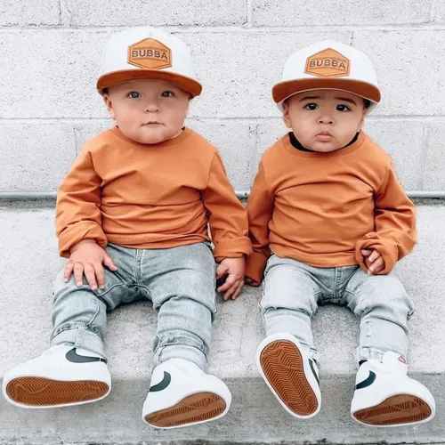 Miniatura 81 de Born to Love - Gorra de béisbol para niño y bebé con visera, en color blanco y azul