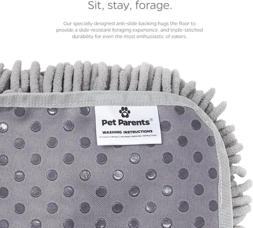 Miniatura 6 de Pet Parents Alfombrillas Forager y Cuenco de Alimentación Lenta para Perros - Alfombrilla de Olor con SoftSnout y Respaldo Antideslizante