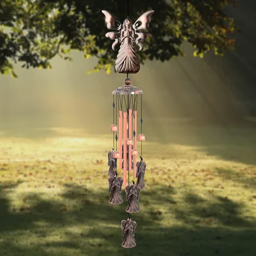 Miniatura 2 de Regalos de ángel para abuela, campanillas de viento para madre, regalo de cumpleaños