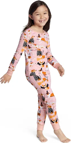 Miniatura 52 de Gymboree Conjunto de pijama unisex de algodón de Navidad de 2 piezas, niño grande, niño pequeño, gimnasio para bebé
