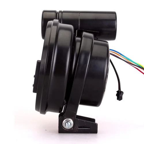 Miniatura 4 de MASO Motor de coche de 5 pulgadas 4 en 1 RPM Medidor de tacómetro de 12 V con asiento y luz de cambio, prensa de aceite de agua y temperatura