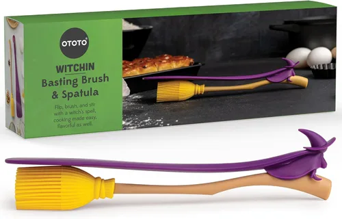 Miniatura 8 de OTOTO Splatypus - Espátula en tarro para recoger y raspar, utensilios de cocina únicos y divertidos para amantes de la comida, sin BPA y 100% seguro