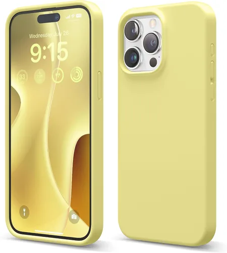 Miniatura 17 de elago Funda compatible con iPhone 15 Pro Max, de silicona líquida, funda protectora de cuerpo completo, a prueba de golpes, funda delgada