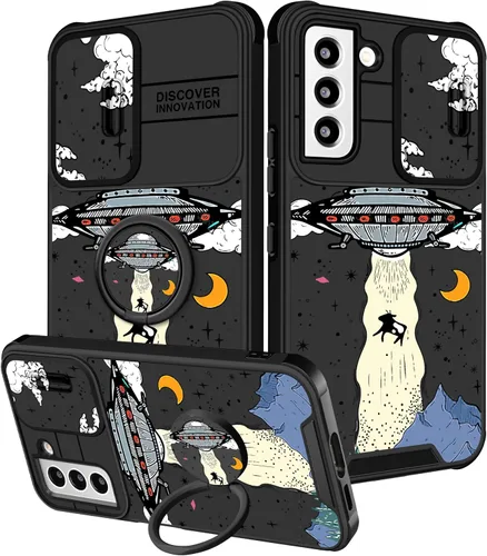 Miniatura 72 de Funda 2 en 1 para Samsung Galaxy Note 10 Plus con diseño de calavera para teléfono con diseño de esqueleto para yoga, fantasma, horror, con cubierta