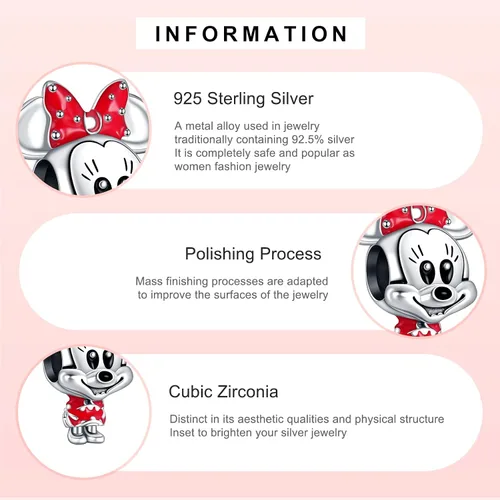 Miniatura 5 de Dijes de plata de ley 925 con diseño de oso dorado para mujer, pulseras y collares, regalos para familiares y amigos, 3 piezas/paquete