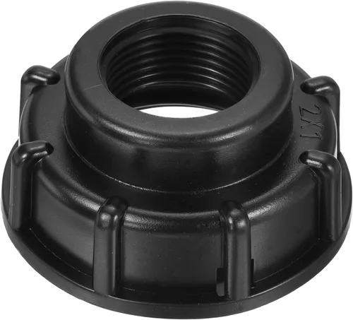 Miniatura 7 de PATIKIL IBC - Adaptador de bolsa de 2.362 in, rosca gruesa, salida hembra de 1/2 pulgada, conector de tapón de drenaje de 275-330 galones