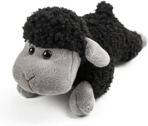 Miniatura 2 de Peluche de cordero de oveja, suave y lindo juguete de peluche de cordero negro, juguetes de peluche de ovejas para niños, regalos para niños