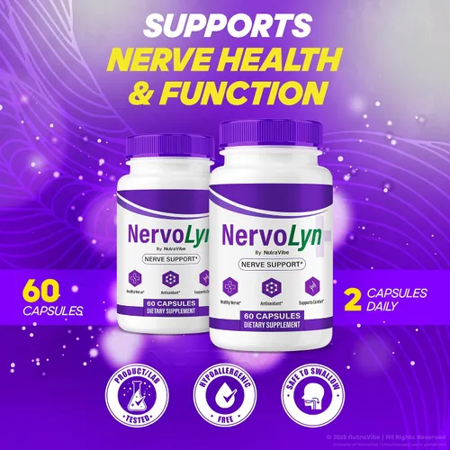 Miniatura 3 de NervoLyn - Suplemento oficial de Nervo Lyn Advanced Nervo Lyn Fórmula premium con ingredientes naturales para comodidad nerviosa, equilibrio