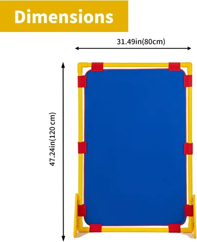 Miniatura 5 de Paquete de 2 paneles de juego – Divisores de aula para separación de habitaciones, divisores versátiles para niños y espacios de aprendizaje