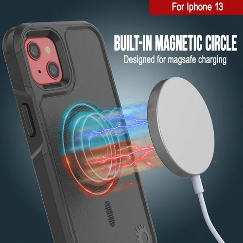 Miniatura 3 de PunkCase Funda [Serie Spartan 2.0] Funda transparente resistente con protector de pantalla de vidrio templado Protección de cuerpo completo ultra