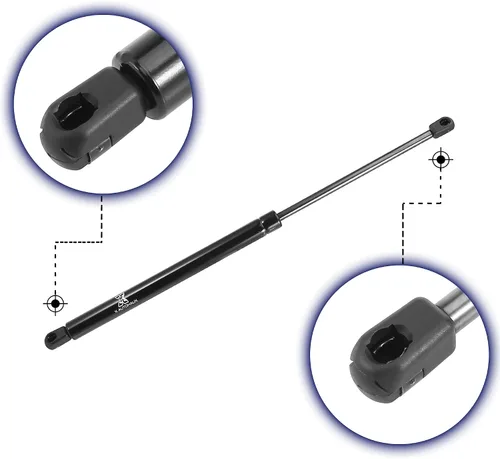 Miniatura 4 de X AUTOHAUX 2 unids 20 pulgadas 100 libras negro universal gas resorte amortiguador soportes de gas para RV coche barco