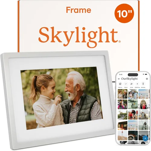 Skylight Marco de fotos digital, WiFi habilitado con capacidad de carga desde el teléfono, pantalla táctil, marco de fotos digital, regalo 03 -