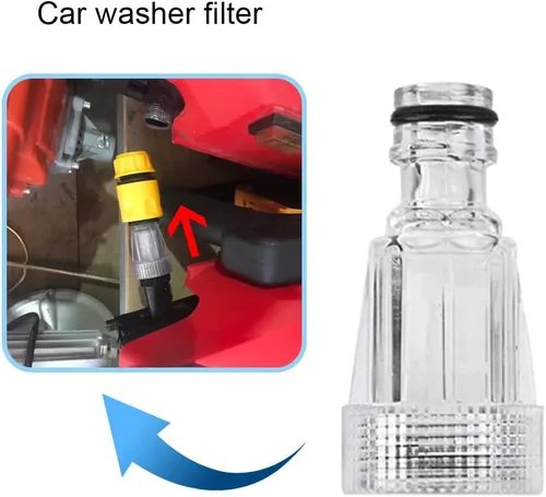 Miniatura 2 de YPWangShengRui Filtros de agua para lavadora de alta presión, filtro de entrada de conector de 3/4 pulgadas, presión de lavado, entrada de bomba