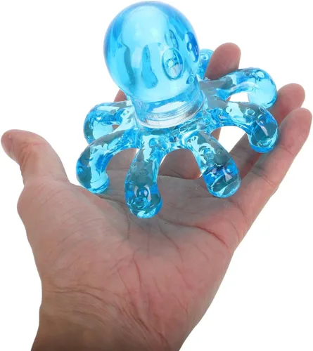 Miniatura 5 de Kallory Masajeador de pulpo, paquete de 2 herramientas de masaje portátil para cuero cabelludo y cuerpo, herramienta de punto de autopresión de 3.93