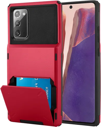 Miniatura 116 de Funda tipo cartera para Samsung Galaxy S22 Ultra con 4 ranuras para tarjetas de crédito a prueba de golpes, funda híbrida de protección reforzada