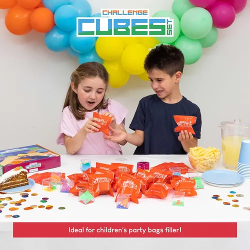 Miniatura 12 de BONNYCO Cubos de Rompecabezas Mentales para Niños, Paquete de 30. Rellenos para Bolsas de Golosinas de Piñata para Niños de 3-5 y 4-8 años, Regalos