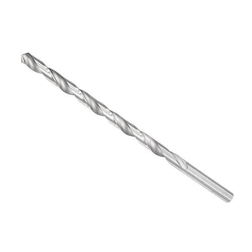 Miniatura 14 de Broca helicoidal extra larga, 0.276 in de diámetro de taladro 9.843 in de longitud total, broca helicoidal de acero de alta velocidad