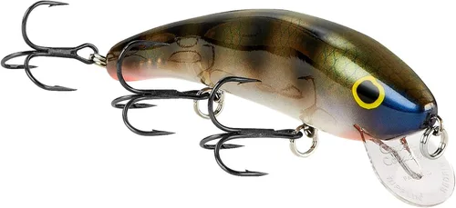 Miniatura 7 de Cotton Cordell Ripplin' Red Fin Crankbait - Señuelo de pesca, 4 1/2 pulgadas, 3/8 onzas Chrome Azul Back