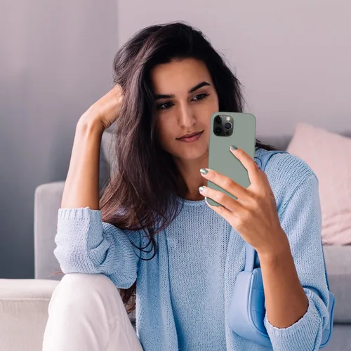 Miniatura 7 de Cordking Funda diseñada para iPhone 13 Pro Max, Funda Protectora de Teléfono de Silicona Ultra Delgada a Prueba de Golpes