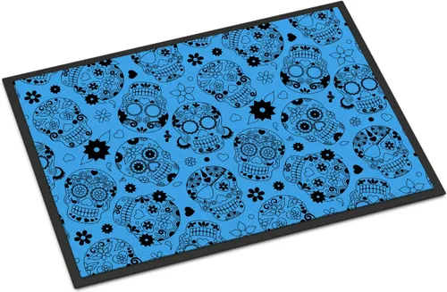 Caroline's Treasures BB5120MAT - Felpudo para puerta delantera, 18 x 27 pulgadas, para interiores y exteriores, antideslizante, lavable, de pelo