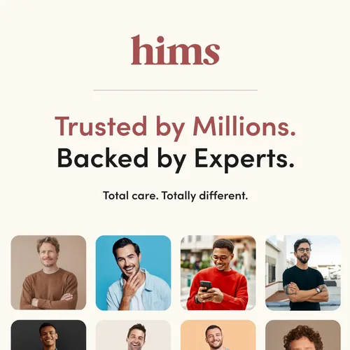 Miniatura 7 de Hims - Tratamiento de crecimiento del cabello, solución tópica de minoxidil al 5% para hombres, extra fuerte, soporta un cabello más grueso