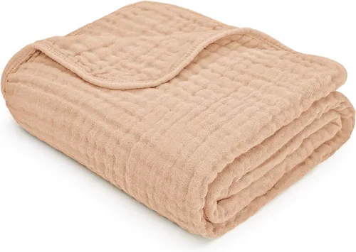 Miniatura 9 de Comfy Cubs - Manta de muselina para bebés, recién nacidos y niños pequeños, 6 capas algodón suave ligero, grande 40 x 40 pulgadas, transpirable