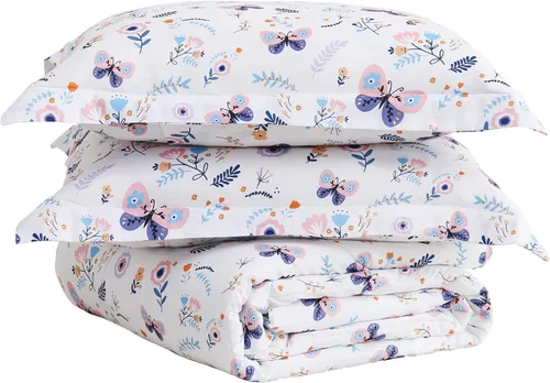 Miniatura 8 de Juego de colcha Yibeizi para avión para niños, tamaño individual, ropa de cama estampada en camuflaje verde para niños con funda de almohada, juego