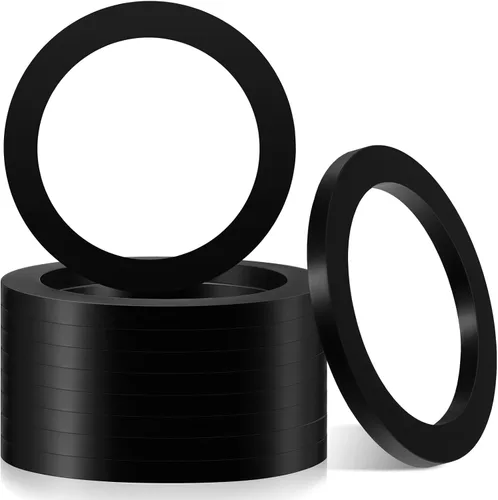 Miniatura 11 de Paquete de 20 juntas Camlock de 3 pulgadas para acoplador hembra, ranura de leva, arandela de goma de repuesto, anillo de junta de goma negra