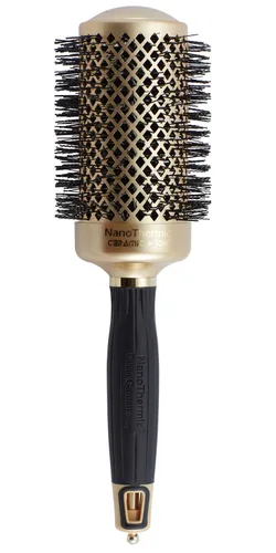 Miniatura 12 de Olivia Garden NanoThermic - Cepillo térmico redondo de cerámica + iones para el cabello, no eléctrico, cepillo profesional para cabello normal a