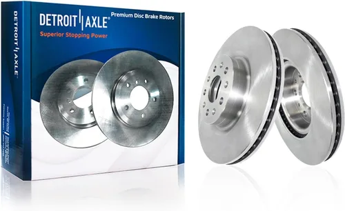 Miniatura 16 de Detroit Axle - 4WD - Rotores de disco delantero de 13.031 in de repuesto para Ford Excursion F-250 F-350 Super Duty 1999-2004 - Juego de 3 piezas