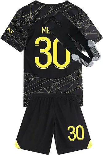 Casmyd Camisetas de fútbol para niños y niños 2024 HOMAwy Kit de camiseta de fútbol para jóvenes, camiseta y pantalones cortos, uniforme de fútbol