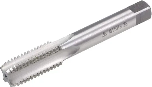 Miniatura 10 de uxcell Macho métrico de la máquina de la mano izquierda M12 rosca 1.75 paso H2 4 flautas de alta velocidad de rosca de tornillo de acero roscas