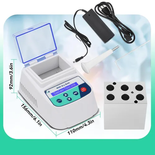 Miniatura 7 de Mini máquina de calentamiento de gel para calentamiento de gel PRP PPP BioFiller fabricación de plasma, temperatura de 5 a 212.0 °F