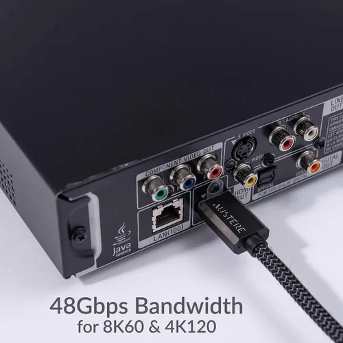 Miniatura 7 de JBL BAR-1300X - Barra de sonido y subwoofer de 11.1.4 canales con altavoces envolventes con un cable HDMI de 8K trenzado prémium 7S-8KHD2-2.5M VII